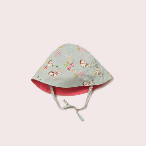 Wild Horses & Pink Reversible Sunhat – Little Green Radicals