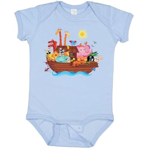 inktastic Animal Ark Bible Story Christian Baby Bodysuit