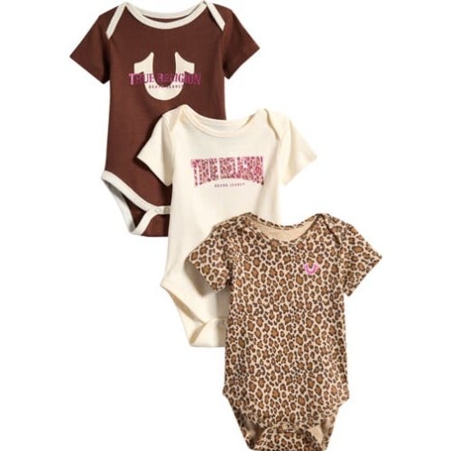 3-Pack Cotton Bodysuits