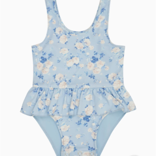 Baby Tamia Floral Ruffle Swimsuit