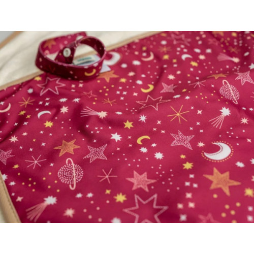 Ultra-Soft Bamboo Machine Washable and Wipeable Diaper Change Mat