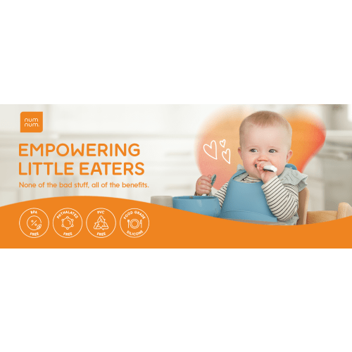 Baby Self Feeding Spoons and Beginner Bowls : NumNum®