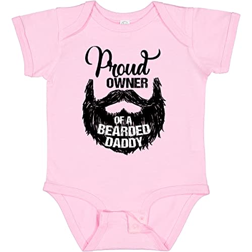 inktastic Proud Owner Of a Bearded Daddy Baby Bodysuit