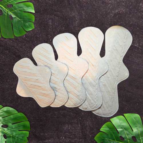 Gusher Pad | Organic Cotton Sherpa Cloth Pad | Super Heavy Flow, Postpartum