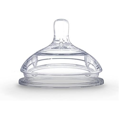 Comotomo Silicone Replacement Nipple, Fast Flow, 6+ Months, 2 Count