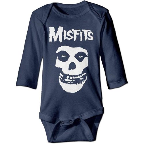 Pengshiliu Cute Misfits Baby Climbing Long Sleeve Onesie 18-24 Months