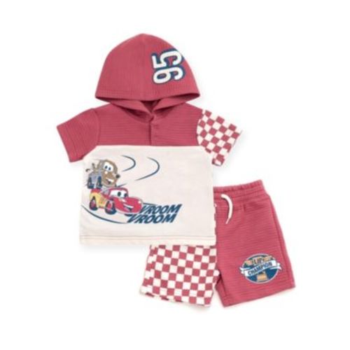 Baby Boys Disney Winnie the Pooh Pullover Hoodie and French Terry Shorts