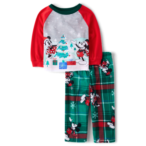 Baby And Toddler Matching Family Mickey Mouse™ Holiday Pajamas - Multi