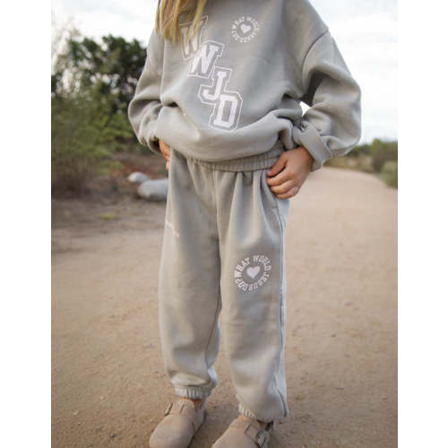 WWJD Varsity Kids Sweatpant | Elevated Faith