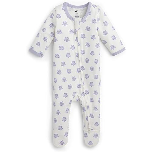monica + andy Baby Organic Zipper One-Piece