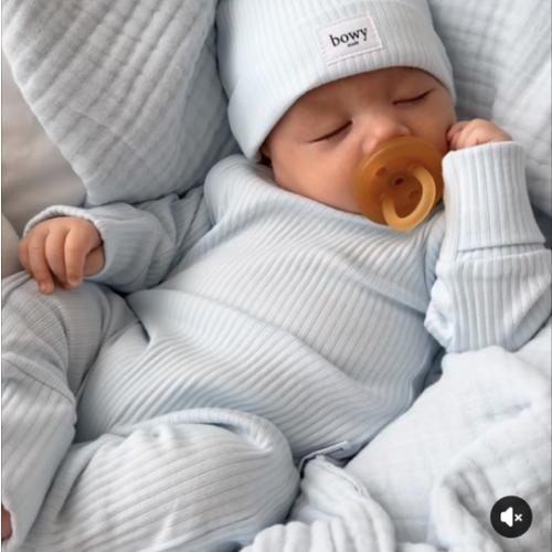 Baby Onesie - Powder Blue