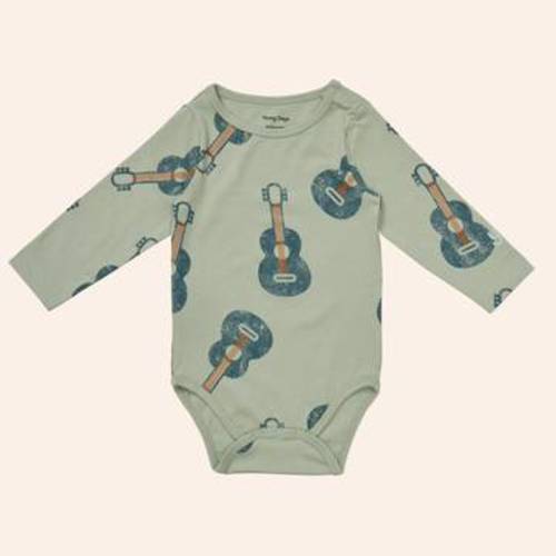 Printed Longsleeve Onesie – Young Days