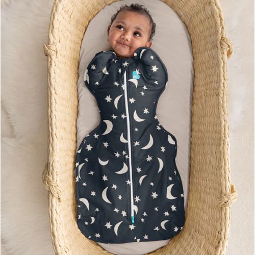 Swaddle Up™ 1.0 TOG Cotton Charcoal Big Sky