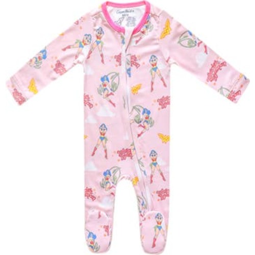 Wonder Woman Fitted One-Piece Pajamas, 6-12M