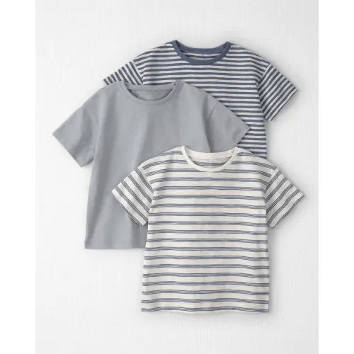Toddler Boy 3-Pack Organic Cotton Tees in Stripes - Little Planet | Carter's