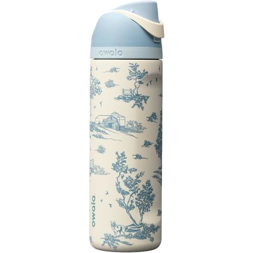 Owala FreeSip Stainless Steel Water Bottle 24 oz Toile Be Home