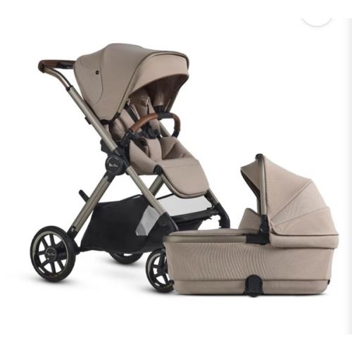 Silver Cross Reef 2 Multi-terrain Modular Stroller + Bassinet Bundle