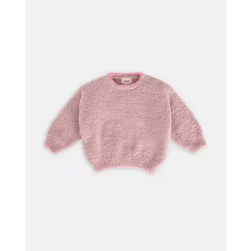 Brands We Love Boxy Sweater Fuzzy - Ash Rose by Janie and Jack