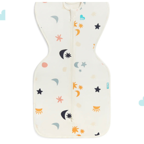 Swaddle Up™ 1.0 TOG Organic Cotton Buff Lunar