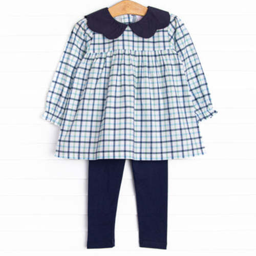 24 M Effortless Days Legging Set, Blue – Stitchy Fish