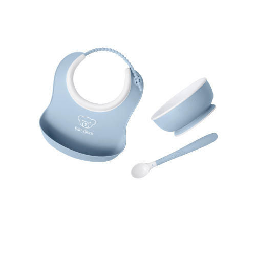Baby Feeding Set, 3 pcs: Powder blue