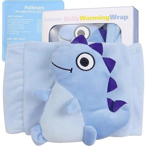 Colic Baby Relief,Gas Relief for Infants,Baby Colic Heated Tummy Wrap,Baby Swaddling Belt for Colic Calm,Natural Relief for Upset Stomach in Babies and Toddlers Dinosaur