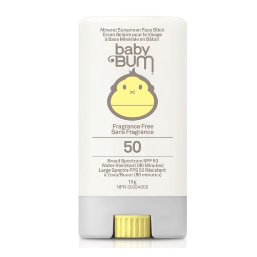 Baby Bum Mineral Sunscreen Face Stick SPF 50 Fragrance Free