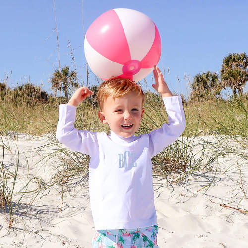 White Rash Guard