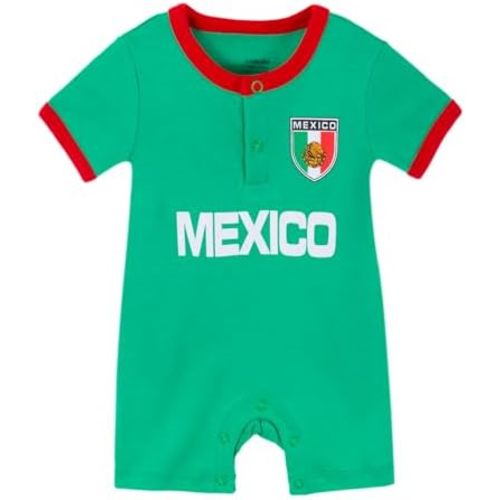 Cnins Soccer Baby Clothes - Matching Family Rompers 0-24M | Unisex Gifts for Futbol Game Days & Photo Shoots