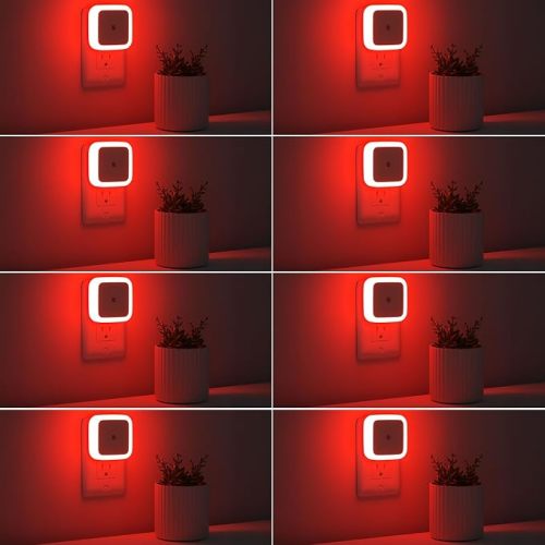 Sujeet Night Light, Night Lights Plug into Wall 8-Pack, Nightlight Plug in Night Light, Dusk to Dawn Night Lamp Led (Warm White)