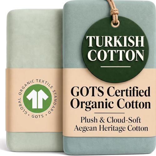 Organic Cotton Bassinet Sheets (set of 2)