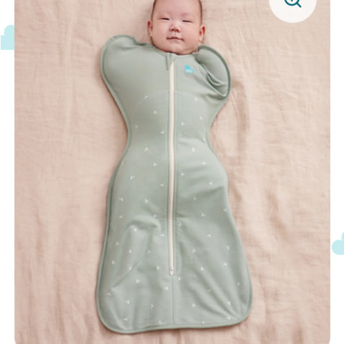 Swaddle Up™ 1.5 TOG Cotton Olive Twigs, Medium
