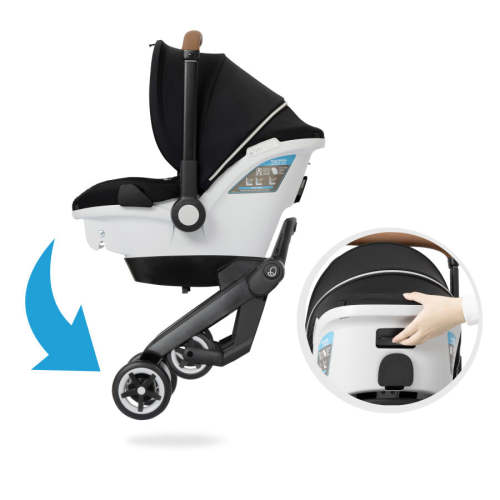 Shyft DualRide with Carryall Storage Infant Car Seat and Stroller Combo
