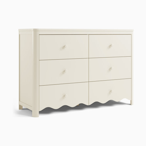 Storkcraft Casablanca 6 Drawer Dresser - Frosted Oat