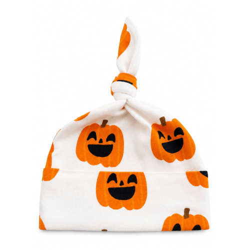 Knot Beanie, Jack-O-Lantern – SpearmintLOVE