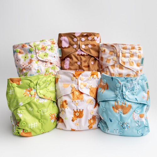 Happy Homestead Value Bundle – Kinder Cloth Diaper Co.
