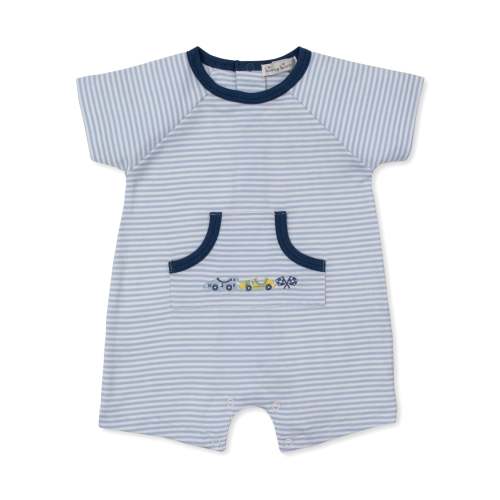 Sizzling Speedway Short Stripe Playsuit