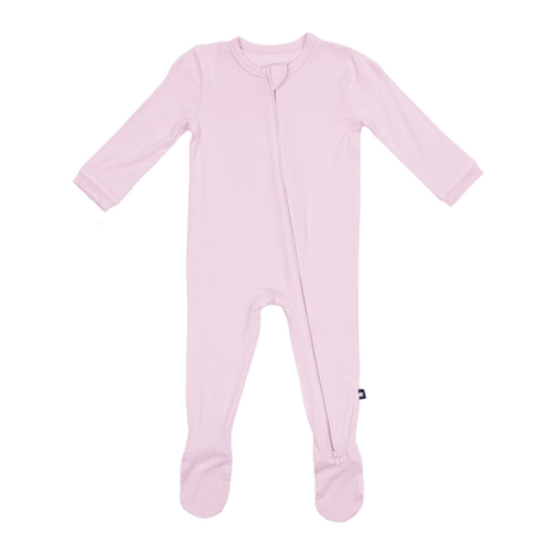 Zip Footie in Orchid