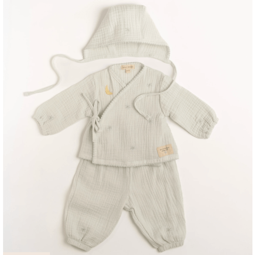 Gauze Bundle Set in Embroidered Stars – Wild Wawa