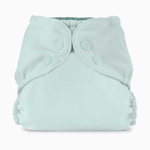 Esembly Recycled Diaper Cover (Outer) + Swim Diaper - Mist, Size 2 (18-35 Lbs)