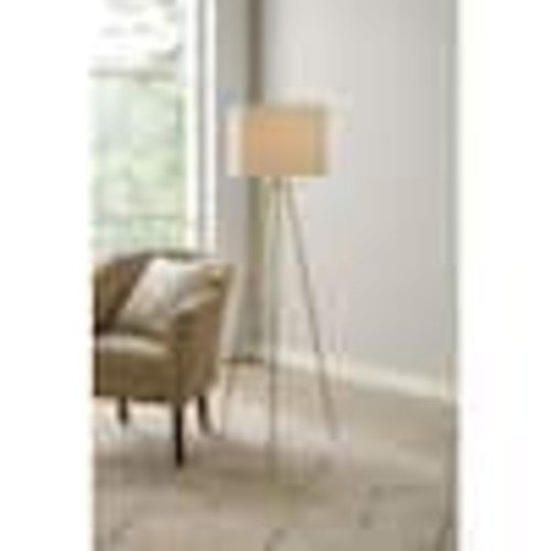 Gold Tripod Floor Lamp
