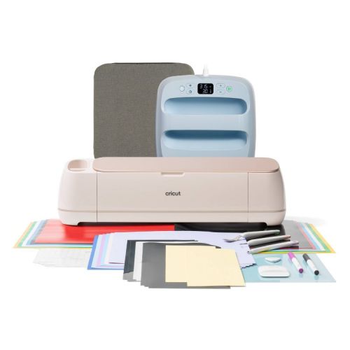 Cricut Maker 4 and Cricut EasyPress 3 9"x9" Ultimate Crafters Bundle