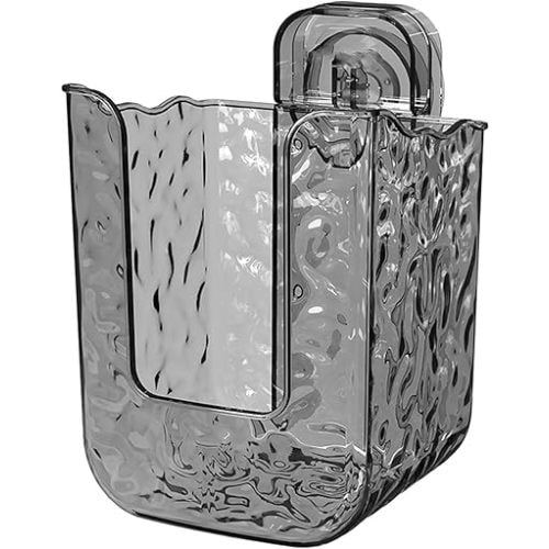 Wall Mounted Wet Wipe Dispenser with Suction Cup Easy to Installation Versatile Use Storage Case in Kitchen and Bathroom