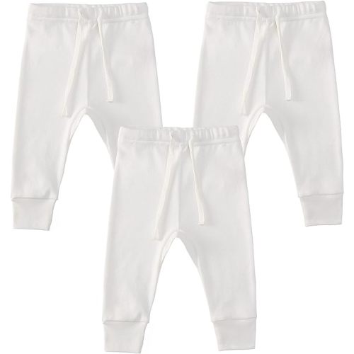 Owlivia Organic Baby Pant Legging Jogger for Infant, Boys Girls Toddler