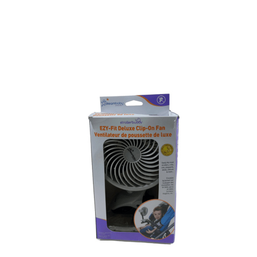 Dreambaby EZY-Fit Clip On Fan, Black/white