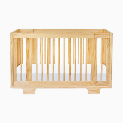 Yuzu 8-in-1 Convertible Crib with All-Stages Conversion Kits - Natural