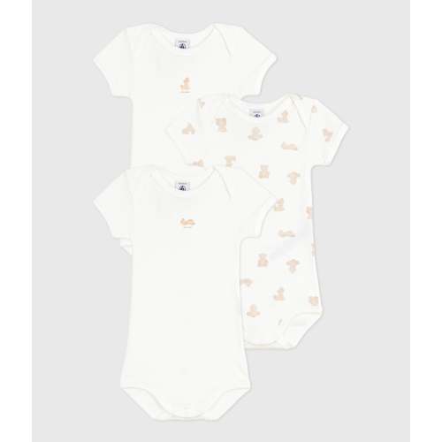 Baby 3 pack teddy bear bodysuit