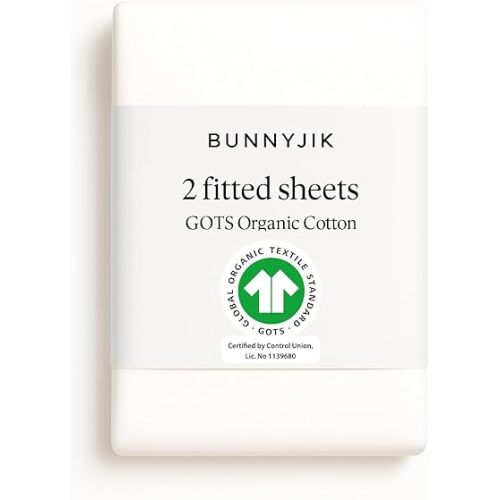 GOTS 100% Organic Bassinet Sheets - Luxurious Turkish Cotton for Halo, SNOO, Dream on Me Karley & Lacy, Delta Children and Simmons Kids City Sleeper Oval or Rectangle Bassinet Bed Pads or Mattresses