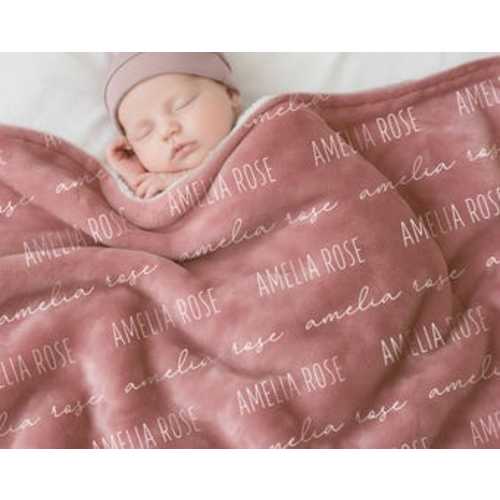 Custom Baby Blanket Personalized