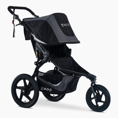 BOB Gear Revolution Flex 3.0 Single Jogging Stroller - Graphite Black